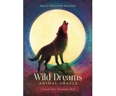 Blue Angel Mėlyna Angel Mėlyna Angel Wild Dreams Animal Oracle Kortos
