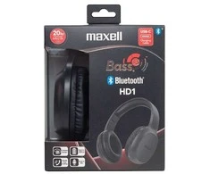Bluetooth Ausinės - Maxell HD1 Bass Juodos