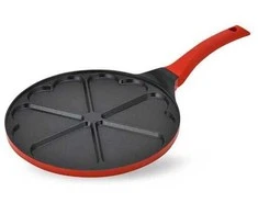 Blynų Keptuvė - Maestro MR-1222-A Nelipni Aliuminė 26 cm Juoda/Raudona