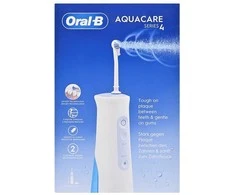 Braun Vandens Purkštuvas - Oral-B Aquacare 4 Belaidis Burnos Drėkintuvas Su 3 Režimais Ir 2 Nustatymais - Juodas