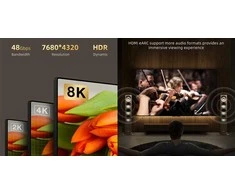 Cabletime Optinis kabelis HDMI - HDMI, AOC, 8K, 60Hz, 30m, 48Gbps, 2.1 ver