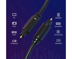 Cabletime Premium optinis audio kabelis Toslink-Toslink, 3m