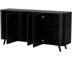 Cama Meble Baldai - Cama Volare Komoda 151 x 39 x 75 cm, Juoda