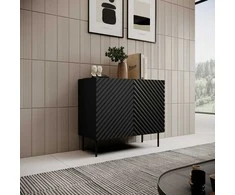 Cama Meble Baldų Komoda - Onda 98x45x85 Juoda