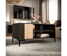 Cama Meble Kavos Staliukas - Cama Merci 100 X 55 X 49 Cm, Juodas/Ąžuolas
