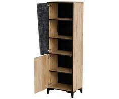 Cama Meble Knygų Spinta - Cama 2D OVO 50x38xH182,5 Ąžuolas/Betonas