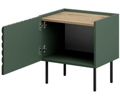 Cama Meble Naktinis Staliukas - Onda 50x40x54cm, Žalia