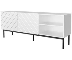 Laikiklis Cama Meble TV Spintelė - Abergo 150x42x60 Cm Balta