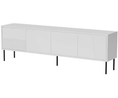 Laikiklis Cama Meble TV Spintelė - ABI 200x38x62 Balta Matinė