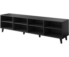 Laikiklis Cama Meble TV Spintelė - Bari 200x42x52, Juodas