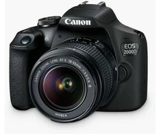 Canon EOS 2000D + EF-S 18-55mm III + EF-S 55-250mm IS STM