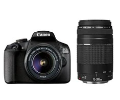 Canon EOS 2000D + EF-S 18-55mm III + EF 75-300mm III