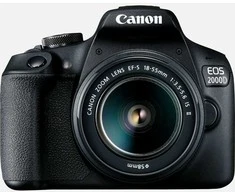 Canon EOS 2000D + EF-S 18-55mm IS II + EF-S 55-250mm IS STM
