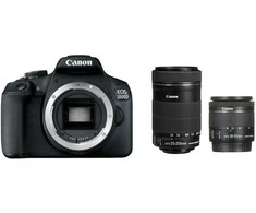 Canon EOS 2000D + EF-S 18-55mm IS STM + EF-S 55-250mm IS STM