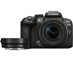 Canon EOS R10 + RF-S 18-150mm F3.5-6.3 IS STM (F/3.5-6.3 IS STM) + tvirtinimo adapteris EF-EOS R