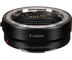 Canon EOS R100 + RF-S 18-45mm F4.5-6.3 IS STM + Mount Adapteris EF-EOS R