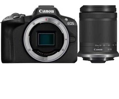 Canon | EOS R50 - digital camera RF-S 18-150mm F3.5-6.3 IS STM lens | Megapixel 24.2 MP | ISO sensitivity (max) ISO 51200 | Wi-Fi | Automatic, manual | CMOS | Juodas