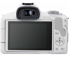 Canon EOS R50 + RF-S 18-45mm IS STM (Baltas) + RF-S 55-210mm IS STM + Mount Adapteris EF-EOS R
