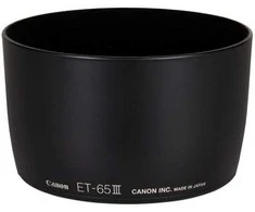Objektyvas Canon ET-65 III objektyvo gaubtas
