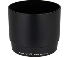 Objektyvas Canon ET-67 objektyvo gaubtas