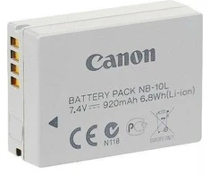 Canon NB-10L Baterija - Baltoje dėžutėje (baltas box)