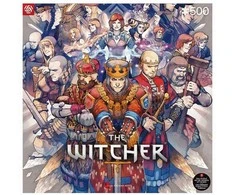 Cenega Good Loot Geras grobis – žaidimų dėlionė: „The Witcher Northern Realms“ (500 vienetų)