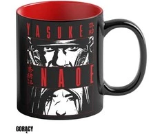 Heat Reveal Mug Good Loot Assassin's Creed: Shadows - Naoe &amp; Yasuke 450 ml Juodas, Raudona