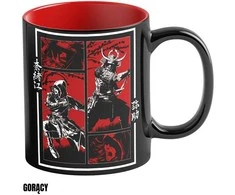 Cenega Heat Reveal Mug Good Loot Assassin's Creed: Shadows 450 ml Juodas, Raudona
