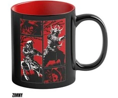 Cenega Heat Reveal Mug Good Loot Assassin's Creed: Shadows 450 ml Juodas, Raudona