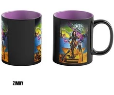 Cenega Heat Reveal Mug Good Loot The Witcher 3 Game Art Chronicles - Yennefer &amp; Salvador Dali 450 ml Juodas, Violetinė