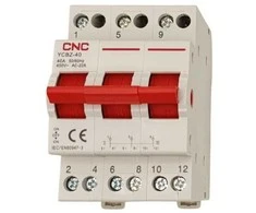Modulinis perjungiklis CNC YCBZ-40, 3P, 40A, 1-0-2