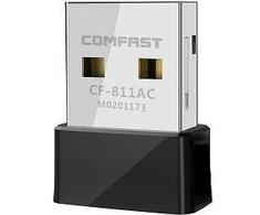 Comfast Patogus WiFi-USB adapteris, 650 Mbps, 2,4 GHz, 5 GHz
