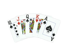 Copag 1546 Elite Poker Size Jumbo Index Žaidimo Kortos Dviguba Kaladė (Burgundiška ir Žalia)
