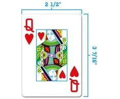 Copag 1546 Elite Poker Size - Jumbo Index Žaidimų Kortos (Violetinės)