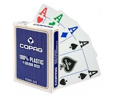Copag 4 Colour Pokerio Kortos (Mėlynos)