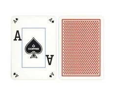 Copag Texas Holdem Peek Index Pokerio Kortos (Raudonos)