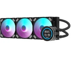 CPU aušintuvas - darkFlash DN-D360 360mm vandens aušintuvas, vario blokas, ARGB, juodas