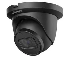 Dahua Technology Co IP kamera 5M 2K kupol. STARLIGHT su LXIR iki 50m, 5MP(2592x1944) 20fps,2.8mm,102, H.265+, ePoE,juoda