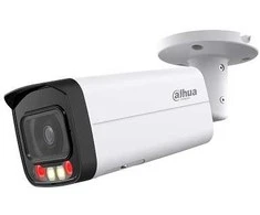 Dahua Technology Co IP kamera HFW2849T-AS-IL. 8MP FULL-COLOR. IR+LED pašvietimas iki 50/60m, 3.6mm, PoE, IP67, SMD