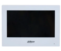 Dahua Technology Co Vaizdo domofono monitorius - Dahua VTH2123GW-W-S2 7 colių Wi‑Fi vidaus monitorius baltas