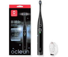 Dantų šepetėlis Elektrinis Šepetėlis - Oclean X Kids Smart Screen, 5 Režimai, Švelnūs Šepetėlių Antgaliai Juodas