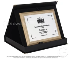Dekoratyvinė Dėžė - ARGO Sameti 152mm x 203mm Vertikali Dėžutė Juoda