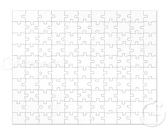 Dėlionė - ARGO Dėlionės Sublimacijai 120 Elementų 285x405 mm - 5 vnt. pakuotėje Balta