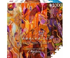 Cenega dėlionė „Good Loot Imagination“ – Karolina Matyjaszkowicz: Paukščių tankumynuose – Triptikas, 1000 vnt.