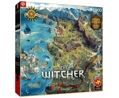Cenega Puzzle Good Loot Gaming - The Witcher: The Northern Realms Map 1000 pc(s)