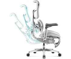 Žaidimų kėdė Diablo Brave V-Kinetic, pilka