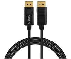 Savio CL-204 DisplayPort cable 1 m Juodas