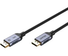 Unitek Kabelis DisplayPort 1.4 8k 60hz, 4k 240hz, HD 5m