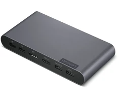 Dokavimo Stotis - Lenovo USB-C Dock Gen 2, Dual 4K, 90W Power Delivery, Pilka