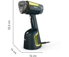 Tefal AeroSteam DT9810 Handheld garment garintuvas 0.1 L 1400 W Juodas, Gold